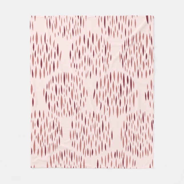 Random geometric background. Seamless pattern. Vin Fleece Blanket (Front)
