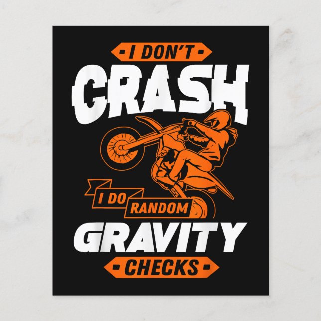 Random Gravity Checks - Motocross & Dirt Bike (Front)