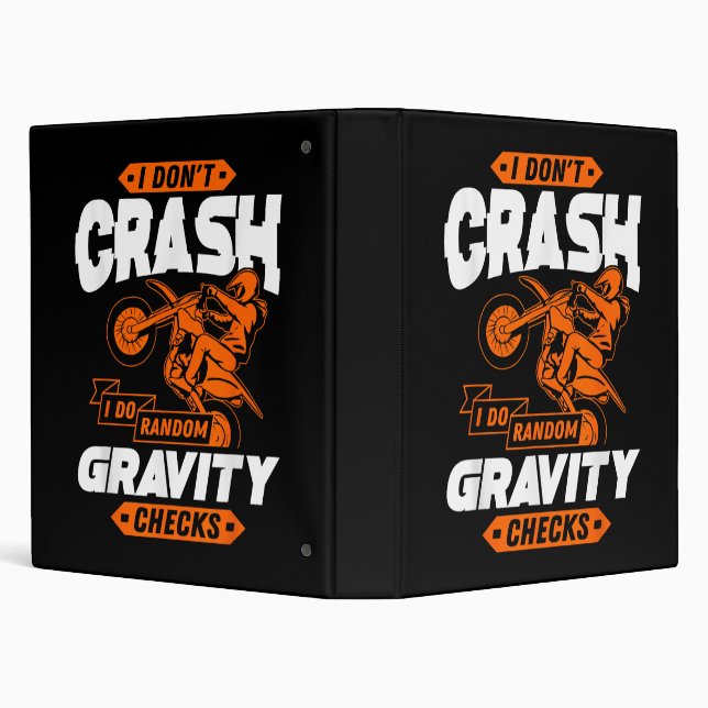 Random Gravity Checks - Motocross & Dirt Bike Binder (Background)
