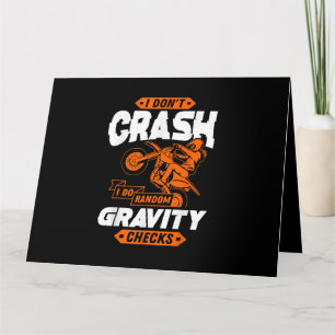 Random Gravity Checks - Motocross & Dirt Bike Card