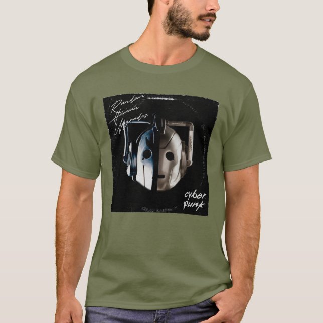 Random Human Upgrades T-Shirt (Front)