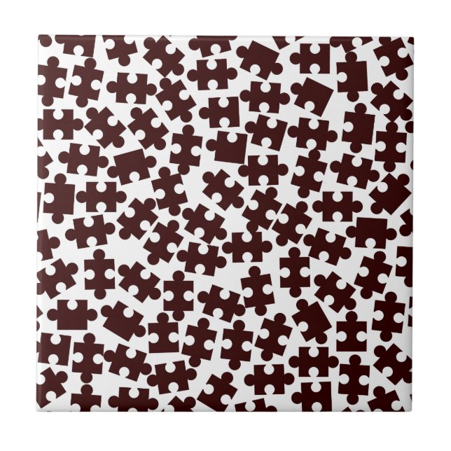 Random Jigsaw Pieces Tile (Front)