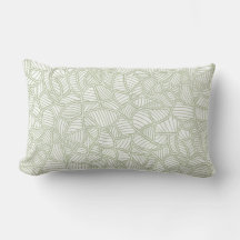 Random Leaf Mosaic Pale Green