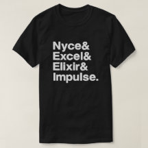 Random NYE Black Tee