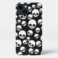 Random Skulls Pattern