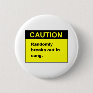 Random Song 2 Inch Round Button