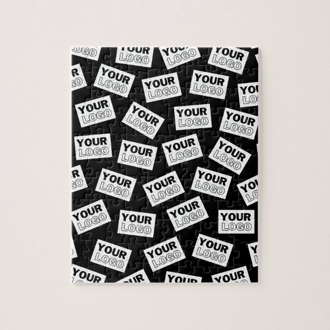 Randomly Placed Look for Your Logo or Any Photo Jigsaw Puzzle (Vertical)