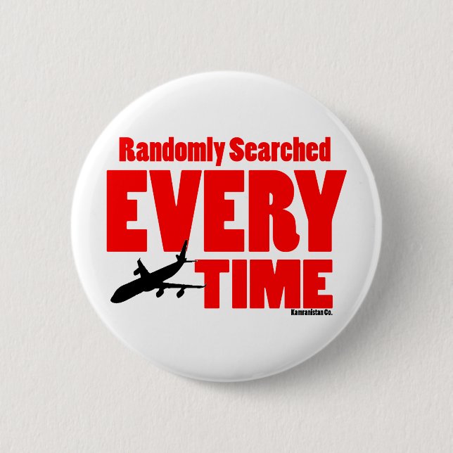 Randomly Searched Everytime 2 Inch Round Button (Front)