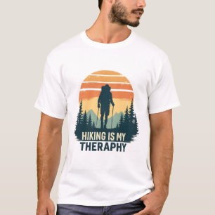 Randonnée Is My Therapy T-Shirt - Randonnée Vintag