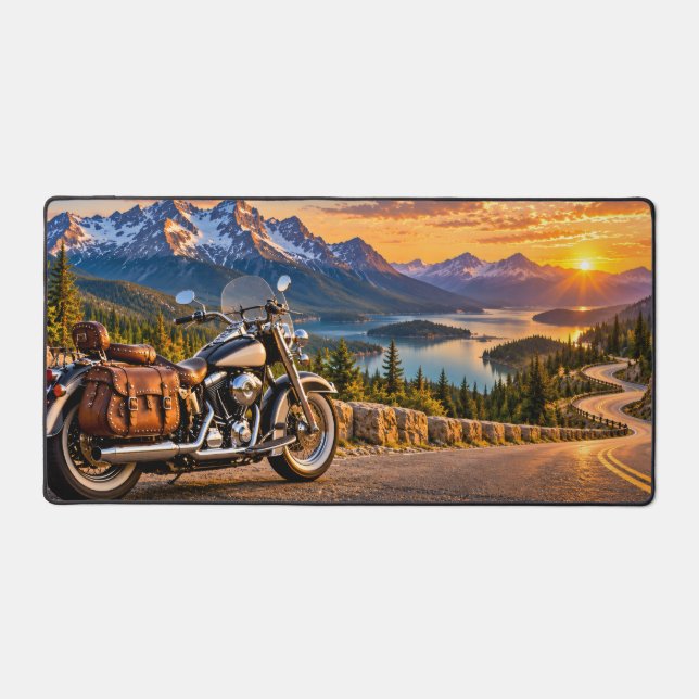 Randonnée moto en montagne (Recto)