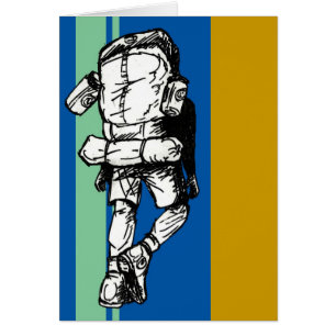 Randonneur (type) - bleu-vert