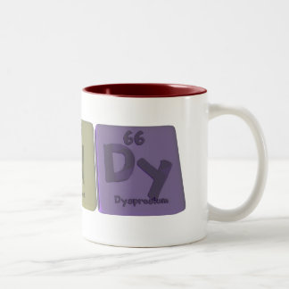 Randy as Radium Nitrogen Dysprosium Two-Tone Coffee Mug