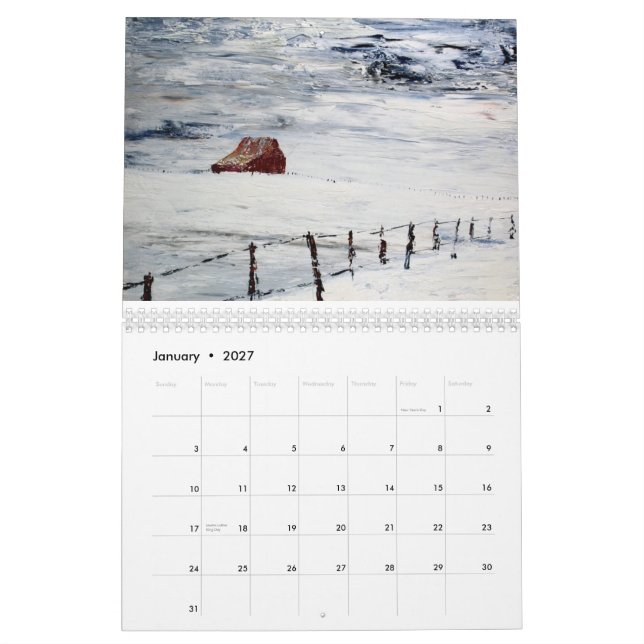 Randy Loubier 2011 Calendar (Jan 2027)