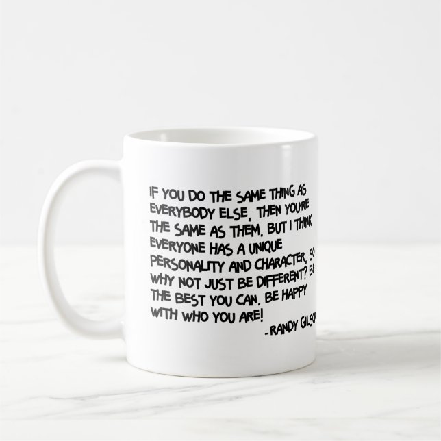 Randyland Quote Mug (Left)