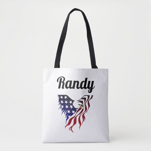 Randy's Eagle  Tote Bag (Front)