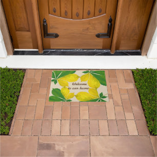 'Rang De Basanti' on a Door Mat
