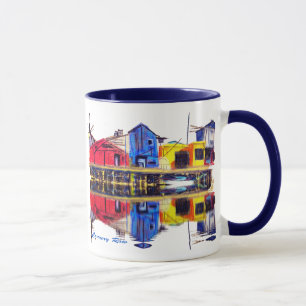 Rangée de fabrique de conserves - tasse