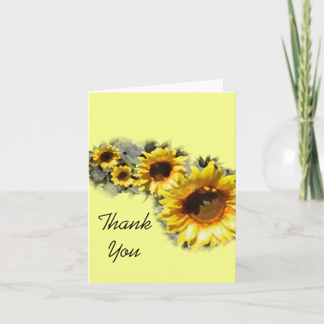 Rangée de Merci de tournesols Jaune (Devant)