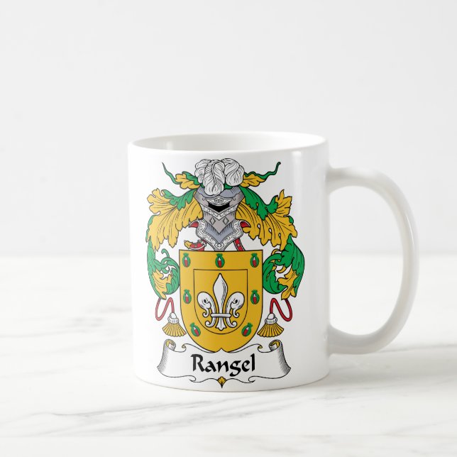 Rangel Family Crest Coffee Mug (Right)