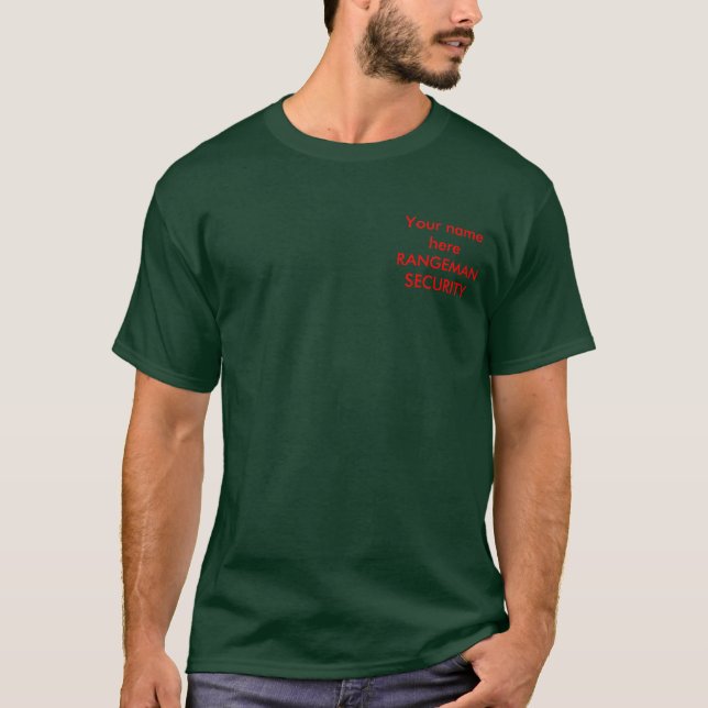 RANGEMAN SECURITY T-Shirt (Front)