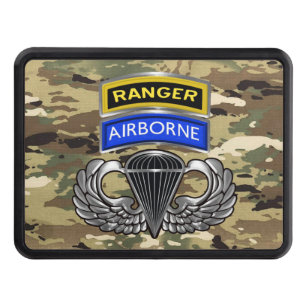 Ranger Airborne Paratrooper Trailer Hitch Cover