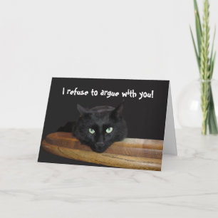 Ranger Black Cat Meilleure carte de la fête des mè