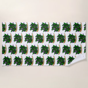 Ranger Dice Design Beach Towel