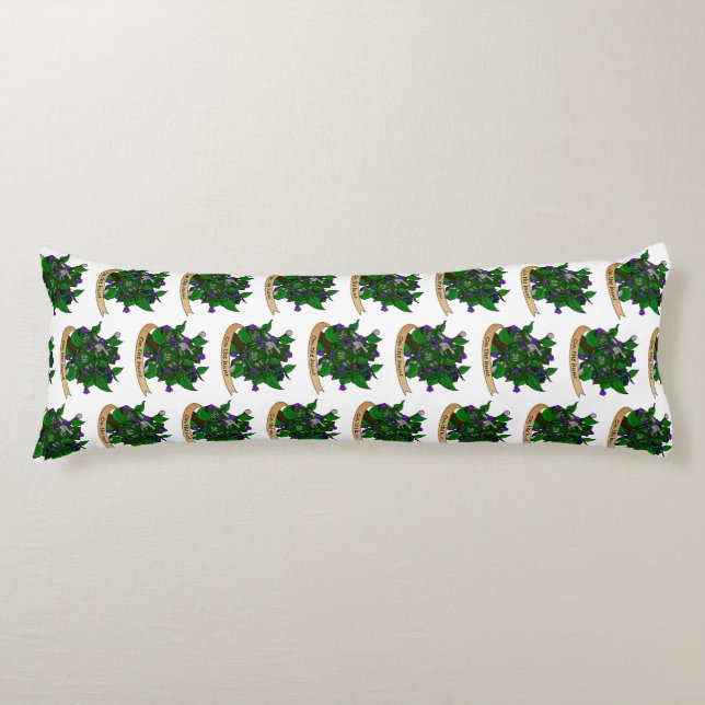 Ranger Dice Design Body Pillow (Front)