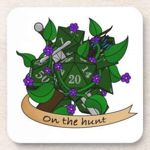 Ranger Dice Design Coaster