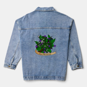 Ranger Dice Design Denim Jacket