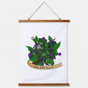 Ranger Dice Design Hanging Tapestry