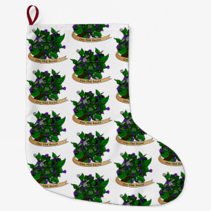 Ranger Dice Design Large Christmas Stocking