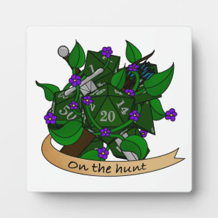Ranger Dice Design Plaque