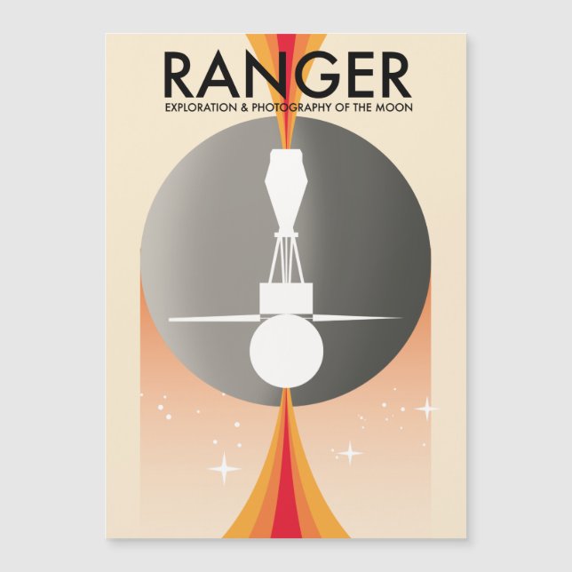 Ranger Exploration & Photography of the Moon (Front)