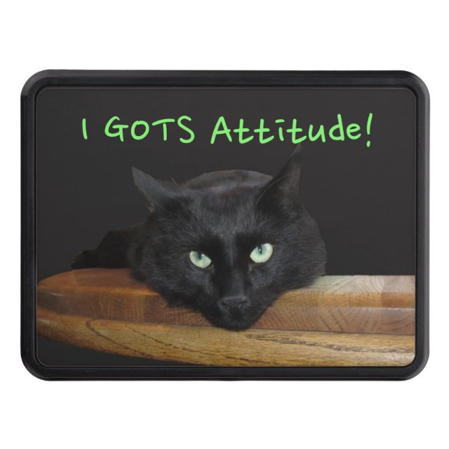 Ranger I Gots Attitude Trailer Hitch Cover (Front)