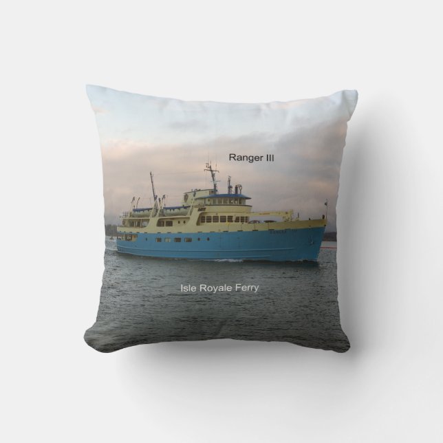 ranger III square pillow (Front)