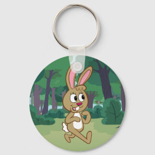 Ranger Rick   Becky Hare Keychain