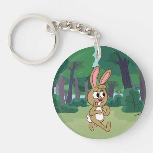 Ranger Rick | Becky Hare Keychain (Front)