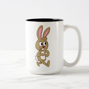 Ranger Rick   Becky Hare Two-Tone Coffee Mug