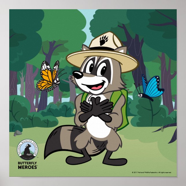 Ranger Rick | Butterfly Hero - Butterfly Sign (Front)