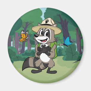 Ranger Rick   Butterfly Hero - Butterfly Sign Magnet