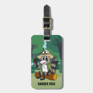 Ranger Rick   Great American Campout Luggage Tag
