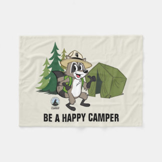 Ranger Rick | Great American Campout -Tent Fleece Blanket