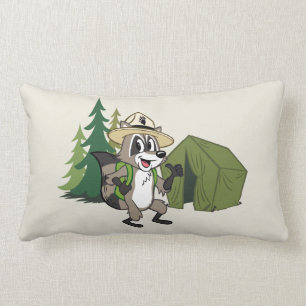 Ranger Rick Great American Campout -Tent Lumbar Pillow