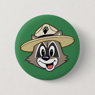 Ranger Rick   Ranger Rick Face 2 Inch Round Button