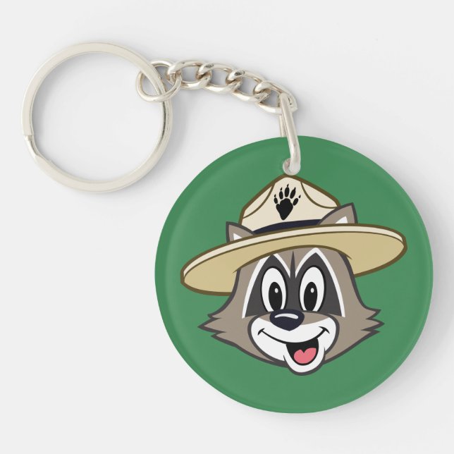 Ranger Rick | Ranger Rick Face Keychain (Front)