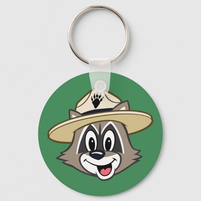 Ranger Rick | Ranger Rick Face Keychain (Front)