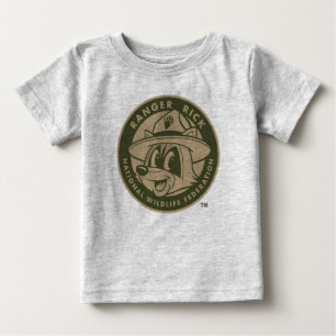 Ranger Rick Ranger Rick Khaki Logo Baby T-Shirt