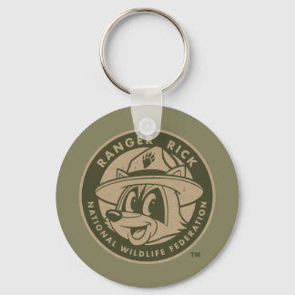 Ranger Rick | Ranger Rick Khaki Logo Keychain