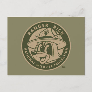 Ranger Rick | Ranger Rick Khaki Logo Postcard